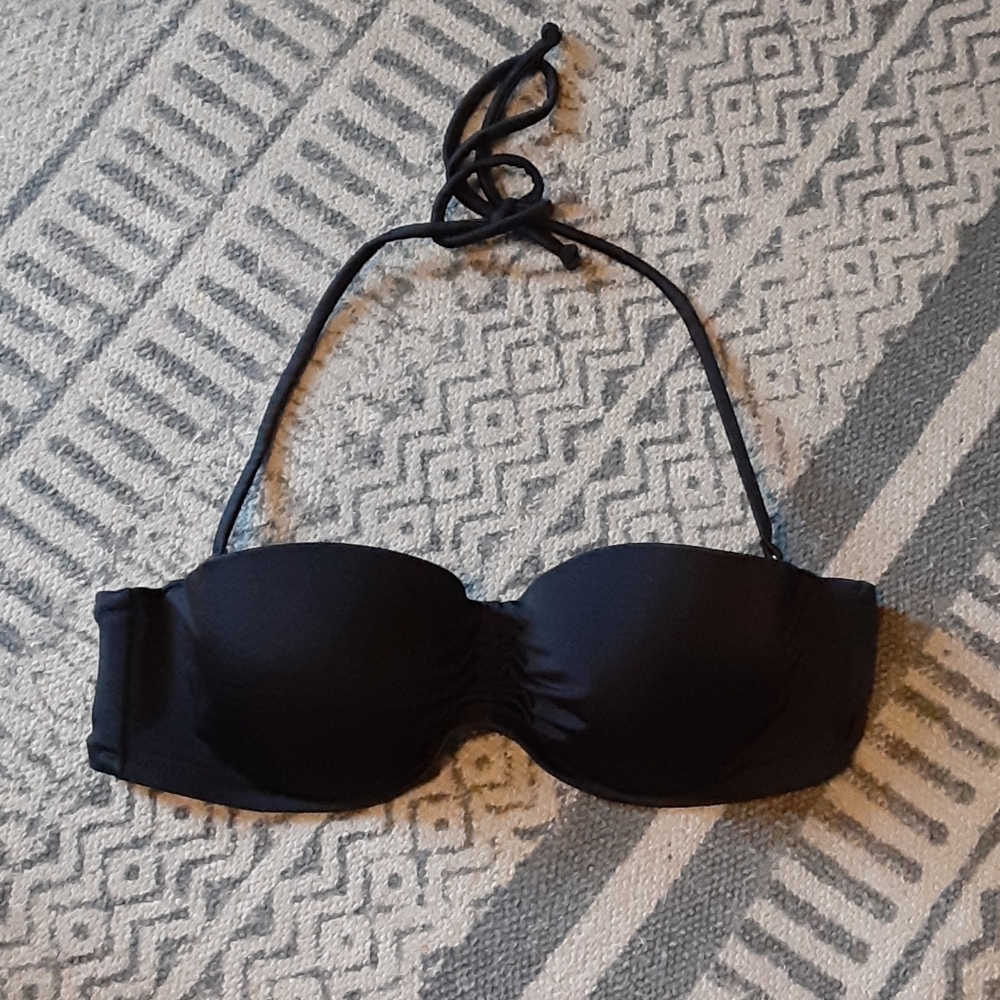 Pushup bandeau bikini top
